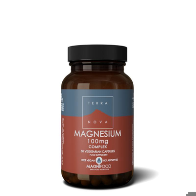 Terranova Magnesium 100mg Bisglycinaat Complex Terranova Magnesium 100mg Bisglycinaat Complex afbeelding