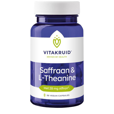 Vitakruid Saffraan & L-theanine® Vitakruid Saffraan & L-theanine® afbeelding