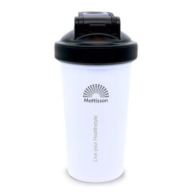 Mattisson Healthstyle Shakebeker RVS Mattisson Healthstyle Shakebeker RVS afbeelding