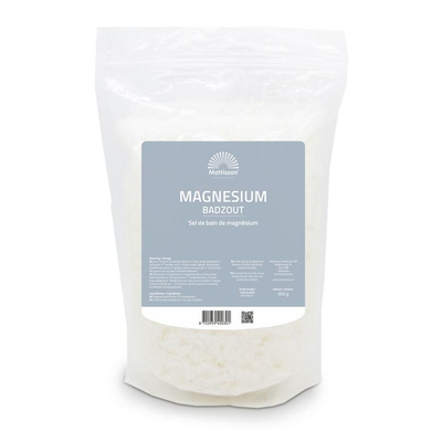 Mattisson Healthstyle Magnesium Badzout Mattisson Healthstyle Magnesium Badzout afbeelding