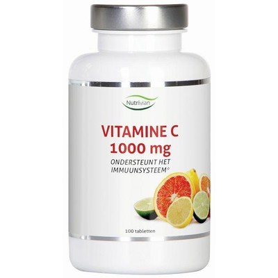 Nutrivian Vitamine C1000 mg Nutrivian Vitamine C1000 mg afbeelding