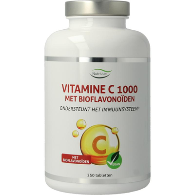 Nutrivian Vitamine C1000 mg Nutrivian Vitamine C1000 mg afbeelding