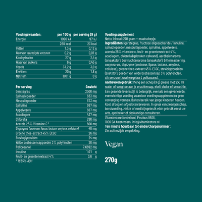Vitaminstore Daily Super Greens Vitaminstore Daily Super Greens afbeelding