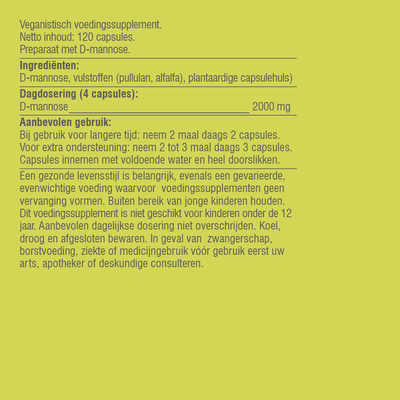 Vitaminstore D-Mannose 500 mg Vitaminstore D-Mannose 500 mg Abbildung