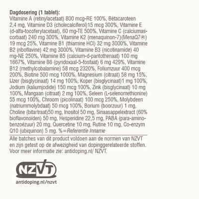 Vitaminstore Sport Multi (NZVT-geprüft) Vitaminstore Sport Multi (NZVT-geprüft) Abbildung