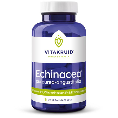 Vitakruid Echinacea 600 Purpurea (4%) Angustifolia (6%, 4%) Vitakruid Echinacea 600 Purpurea (4%) Angustifolia (6%, 4%) Abbildung