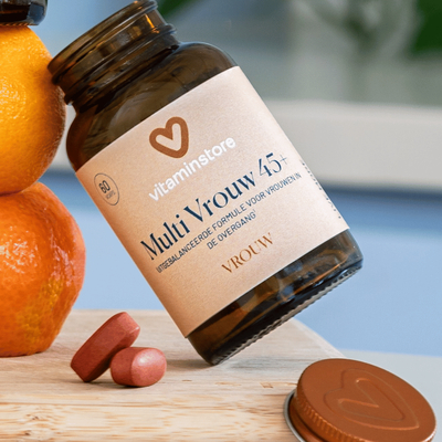 Vitaminstore Multi Vrouw 45+ (Multivitamine) Vitaminstore Multi Vrouw 45+ (Multivitamine) afbeelding