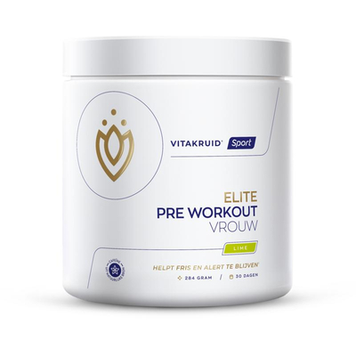 Vitakruid Elite Pre Workout Vrouw Vitakruid Elite Pre Workout Vrouw afbeelding