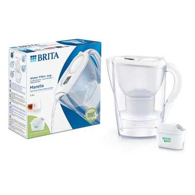 Brita Waterfilterkan Marella Cool White Brita Waterfilterkan Marella Cool White afbeelding
