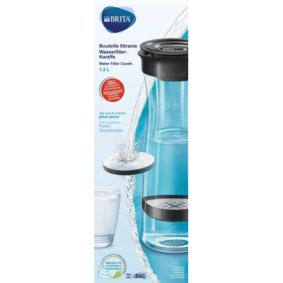 Brita Waterfilterkaraf Fresh Black Brita Waterfilterkaraf Fresh Black afbeelding