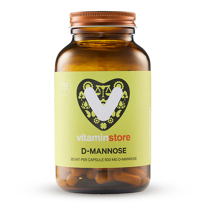 Vitaminstore D-Mannose 500 mg Vitaminstore D-Mannose 500 mg Abbildung