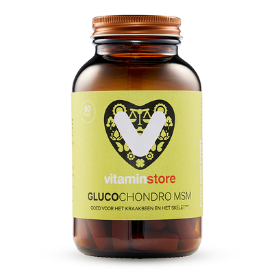 Vitaminstore GlucoChondro MSM (mit Glucosamin) Vitaminstore GlucoChondro MSM (mit Glucosamin) Abbildung