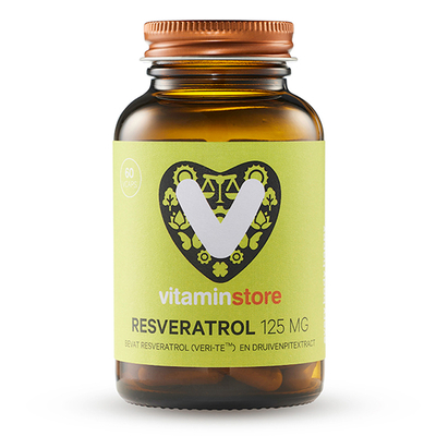 Vitaminstore Resveratrol 125 mg Vitaminstore Resveratrol 125 mg Abbildung