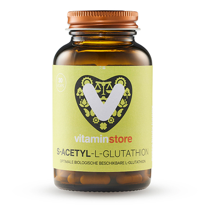 Vitaminstore S-Acetyl-L-Glutathion Vitaminstore S-Acetyl-L-Glutathion afbeelding