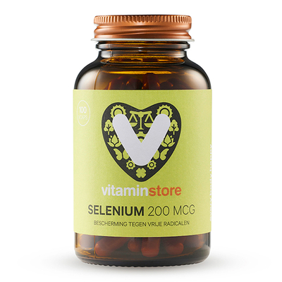 Vitaminstore Selenium 200 mcg Vitaminstore Selenium 200 mcg afbeelding