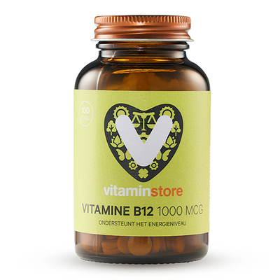 Vitaminstore Vitamine B12 1000 mcg afbeelding