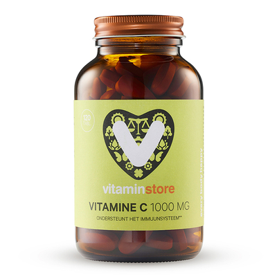 Vitaminstore Vitamine C1000 mg Vitaminstore Vitamine C1000 mg afbeelding