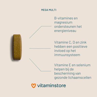 Vitaminstore Mega Multi (Multivitamin) Vitaminstore Mega Multi (Multivitamin) Abbildung