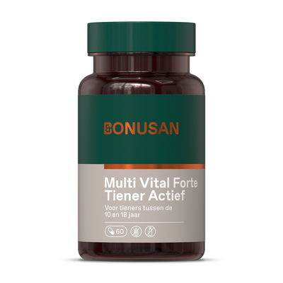 Bonusan Multi Vital Forte Tiener actief Bonusan Multi Vital Forte Tiener actief afbeelding