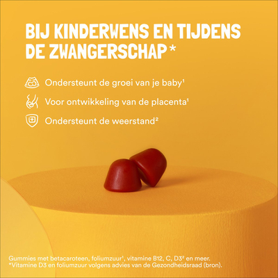Yummygums Zwangerschap Vitamine Gummies Yummygums Zwangerschap Vitamine Gummies afbeelding