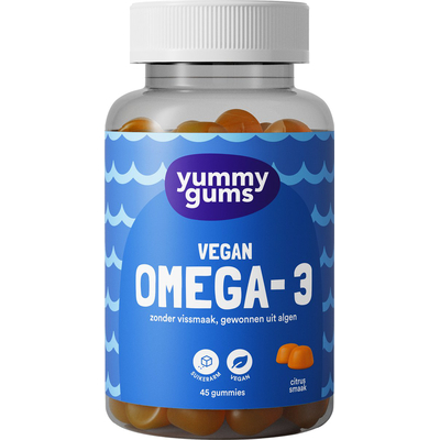 Yummygums Vegan Omega-3 Gummies Yummygums Vegan Omega-3 Gummies afbeelding