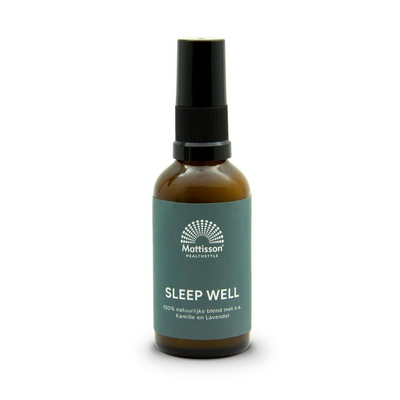 Mattisson Healthstyle Sleep Well roomspray Mattisson Healthstyle Sleep Well roomspray afbeelding
