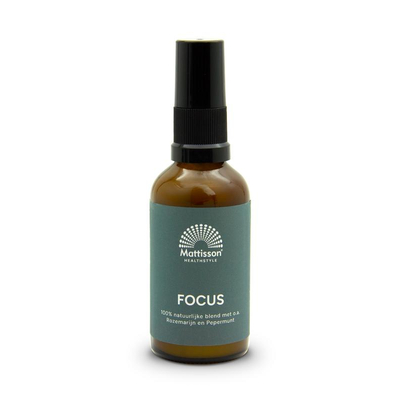 Mattisson Healthstyle Focus roomspray Mattisson Healthstyle Focus roomspray afbeelding