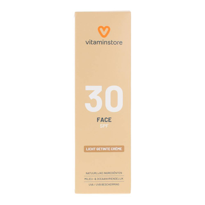 Vitaminstore SPF30 Face – leicht getönte Creme Vitaminstore SPF30 Face – leicht getönte Creme Abbildung