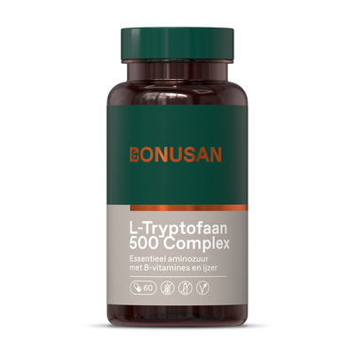 Bonusan L-Tryptophan 500 Komplex Bonusan L-Tryptophan 500 Komplex Abbildung
