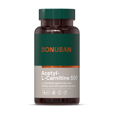 Bonusan Acetyl-L-Carnitine 500 mg afbeelding