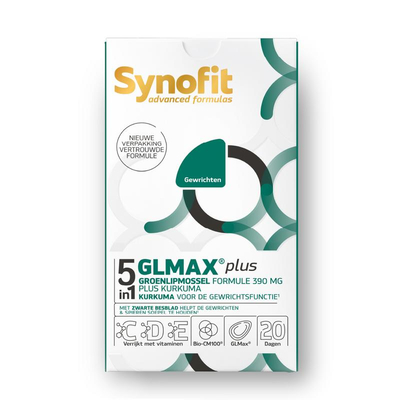 Synofit GLMax plus 5 in 1 Grünlippmuschel plus Abbildung