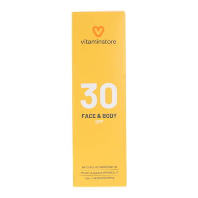 Vitaminstore SPF30 Face & Body 150 ml Vitaminstore SPF30 Face & Body 150 ml afbeelding