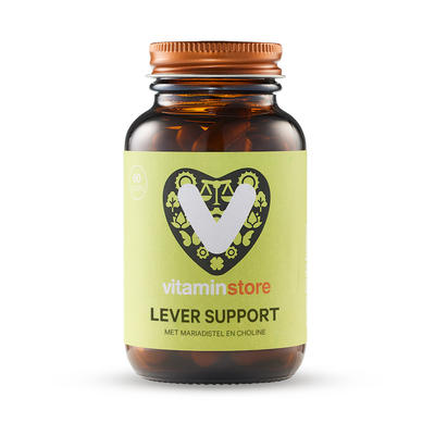 Vitaminstore Lever Support (met mariadistel en choline) Vitaminstore Lever Support (met mariadistel en choline) afbeelding
