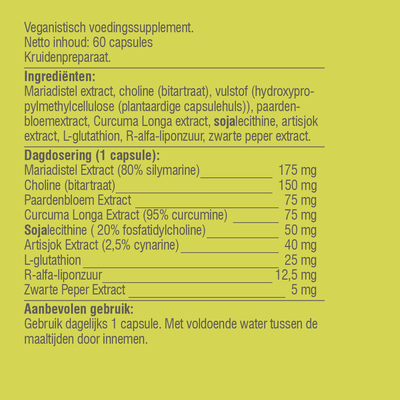 Vitaminstore Lever Support (met mariadistel en choline) Vitaminstore Lever Support (met mariadistel en choline) afbeelding
