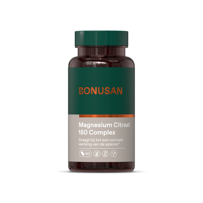 Bonusan Magnesium Citraat 150 Complex Bonusan Magnesium Citraat 150 Complex afbeelding