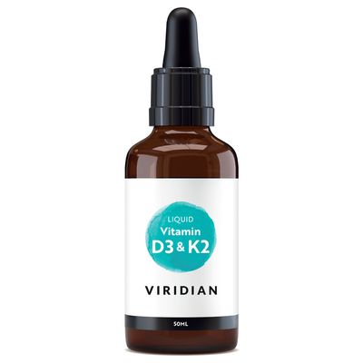 Viridian Vitamin D3 & K2 Liquid Viridian Vitamin D3 & K2 Liquid Abbildung