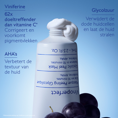 Caudalie Vinoperfect Glycol Peelingmasker Caudalie Vinoperfect Glycol Peelingmasker afbeelding