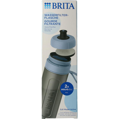 Brita Waterfles Active Donkerblauw Brita Waterfles Active Donkerblauw afbeelding