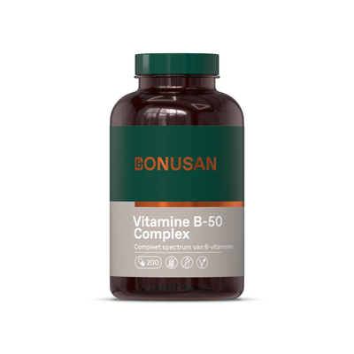 Bonusan Vitamine B50 complex Bonusan Vitamine B50 complex afbeelding