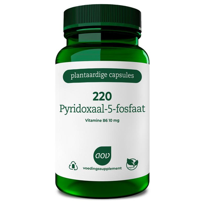 AOV Voedingssupplementen 220 Pyridoxal-5-phosphat AOV Voedingssupplementen 220 Pyridoxal-5-phosphat Abbildung