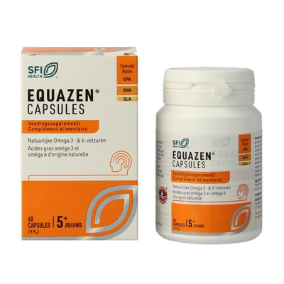 Equazen Equazen Omega-3- & -6-Fettsäuren-Kapseln Equazen Equazen Omega-3- & -6-Fettsäuren-Kapseln Abbildung