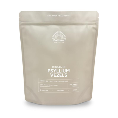 Mattisson Healthstyle Organic Psylliumvezels bio afbeelding