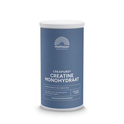Mattisson Healthstyle Creatine Monohydraat poeder Creapure Mattisson Healthstyle Creatine Monohydraat poeder Creapure afbeelding