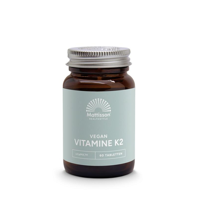 Mattisson Healthstyle Vitamine K2 200 mcg/MK7 Mattisson Healthstyle Vitamine K2 200 mcg/MK7 afbeelding
