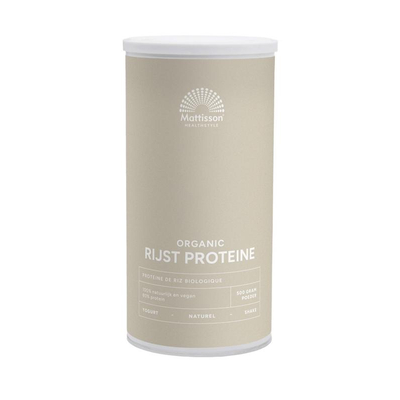 Mattisson Healthstyle Bio-Reisprotein Natur Mattisson Healthstyle Bio-Reisprotein Natur Abbildung