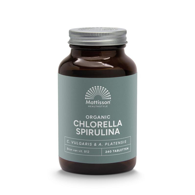 Mattisson Healthstyle Bio Chlorella Spirulina 500 mg Mattisson Healthstyle Bio Chlorella Spirulina 500 mg Abbildung