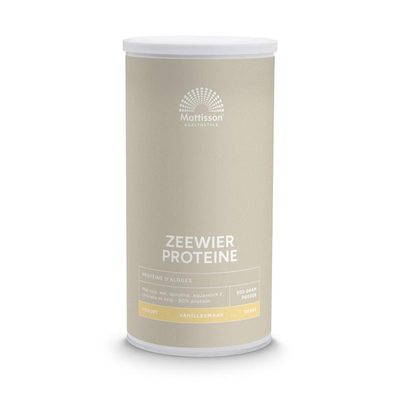 Mattisson Healthstyle Zeewier Proteine Vanillesmaak afbeelding