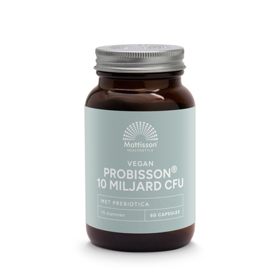 Mattisson Healthstyle Probisson 10 miljard CFU met prebiotica Mattisson Healthstyle Probisson 10 miljard CFU met prebiotica afbeelding