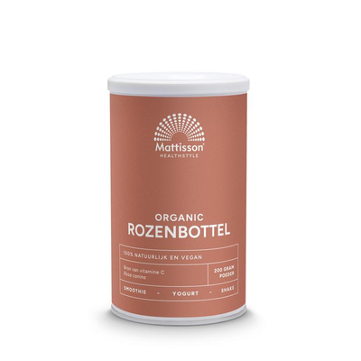 Mattisson Healthstyle Biologische Rozenbottel Poeder Mattisson Healthstyle Biologische Rozenbottel Poeder afbeelding