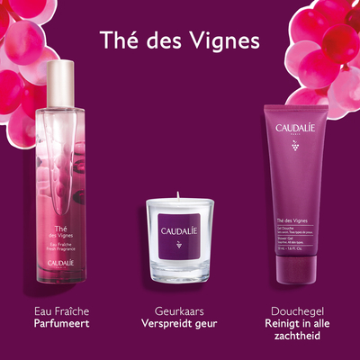 Caudalie Cadeau set The Des Vignes Caudalie Cadeau set The Des Vignes afbeelding